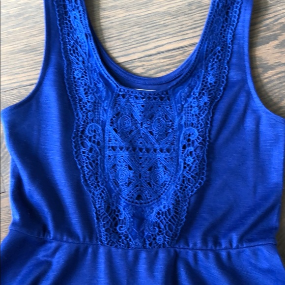 Pretty Blue GB Girls size Large Dress - Picture 2 of 4